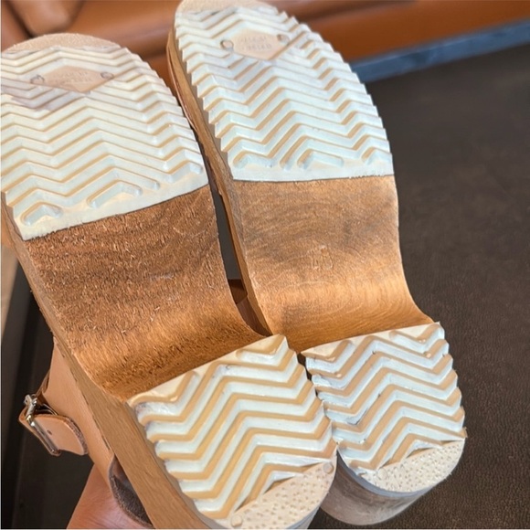 ❤️🔥Mia - Anja Swedish Clogs in Natural Leather - Size EU40 / US 9.5 - Picture 6 of 11